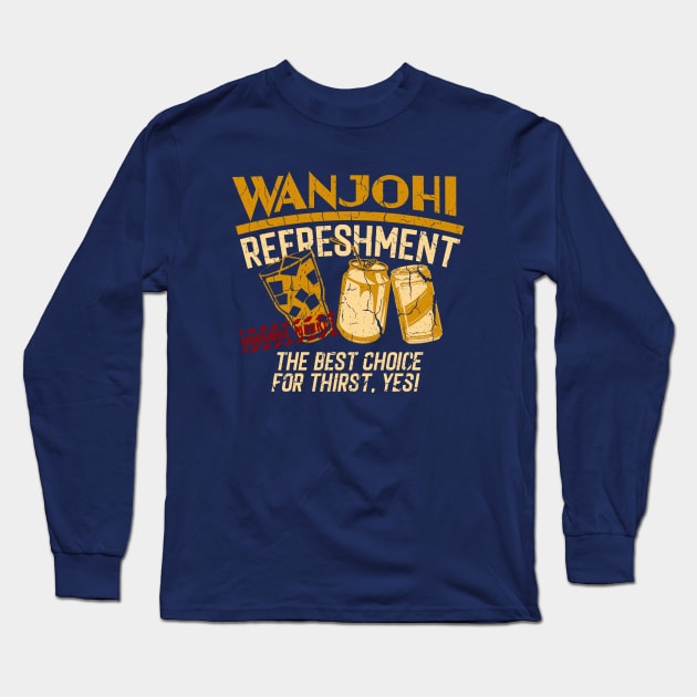 Wanjohi Refreshment Long Sleeve T-Shirt by PopCultureShirts